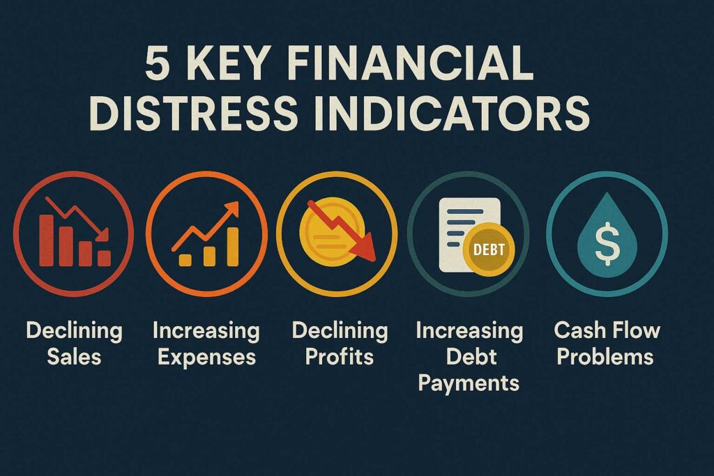 Five Key Financial Distress Indicators