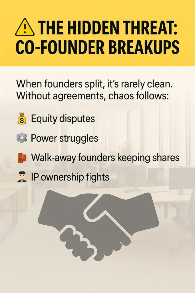 Co-Founder's Breakup Threats