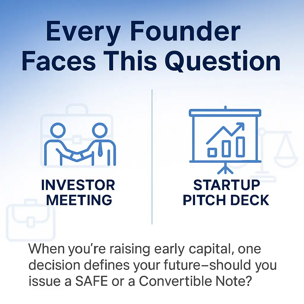 Startup Financing, SAFE or Convertible Note